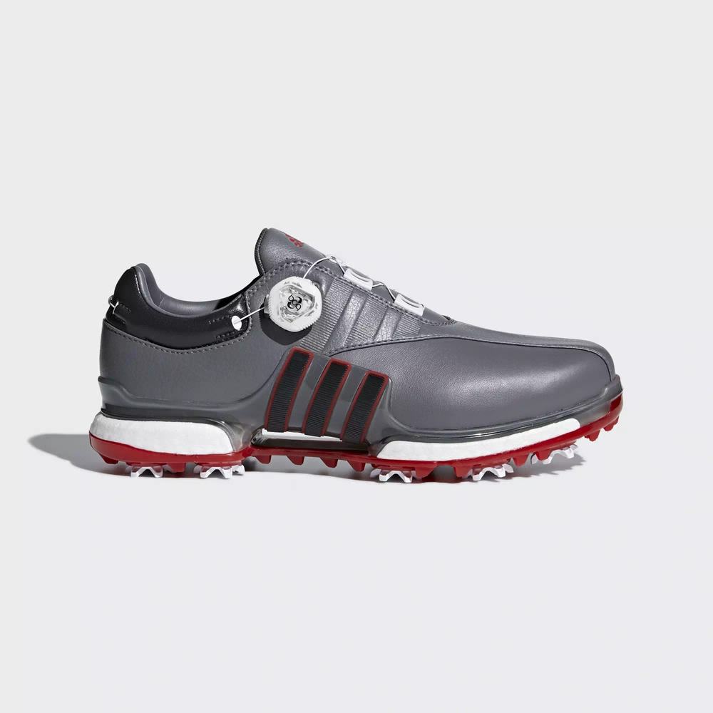 Adidas Tour360 EQT Boa Tenis De Golf Grises Para Hombre (MX-47994)